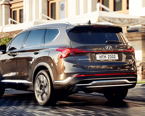 mobil hyundai santa fe promo